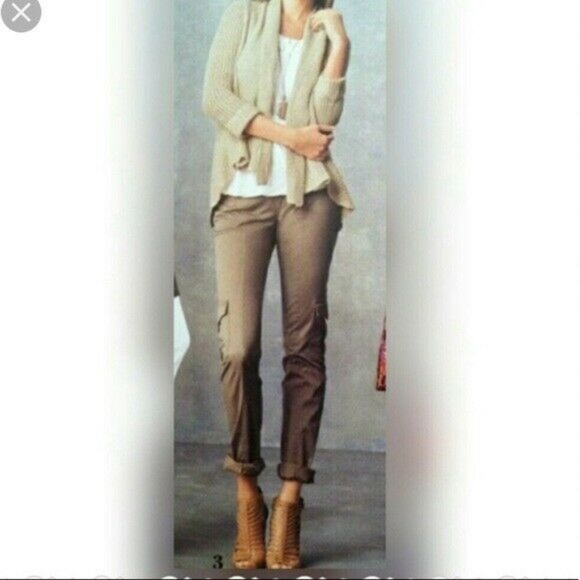 CAbi Pants - CAbi Taupe Cargo Trouser Pants | Style #372